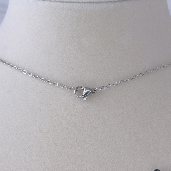 Mickey Mouse Stainless Steel Necklace and Earring Set - Picture 11 of 11